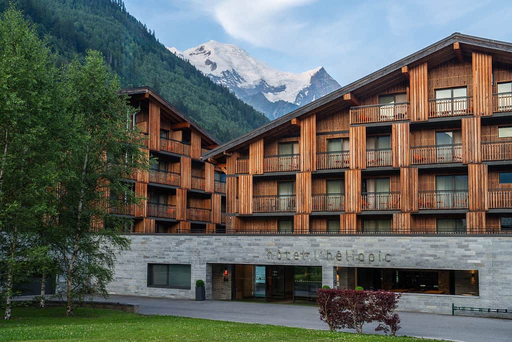 Heliopic Hotel & Spa : le quatre étoiles en face de l'Aiguille du Midi
